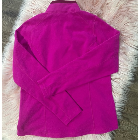 The North Face Magenta Zip Pullover - Picture 2 of 3